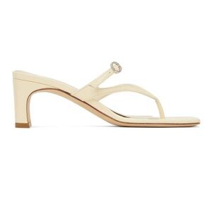 Aeyde Giselle Sandal in Off White